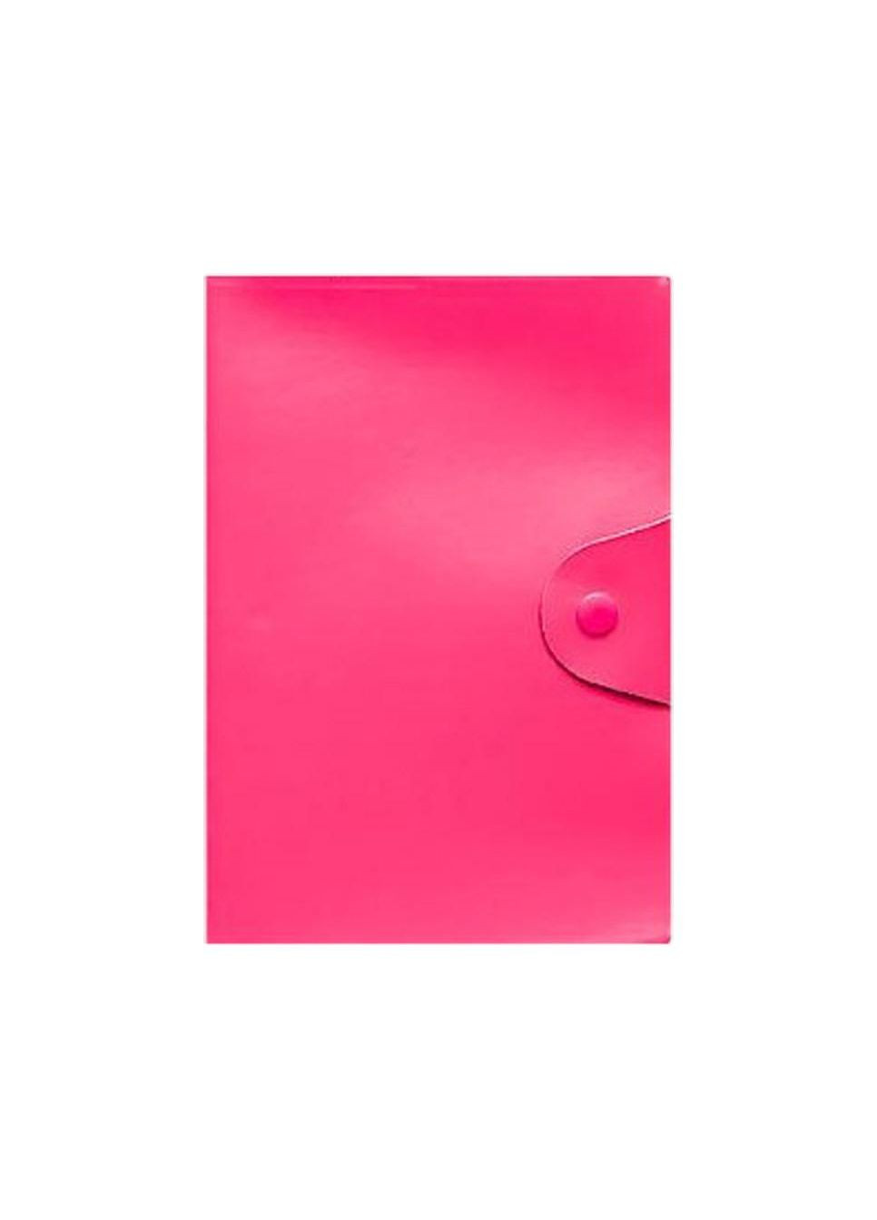 Блокнот А5 на кнопке 5902-3X клетка 80 листов 14х21 см (Розовый) No Brand (330134865)
