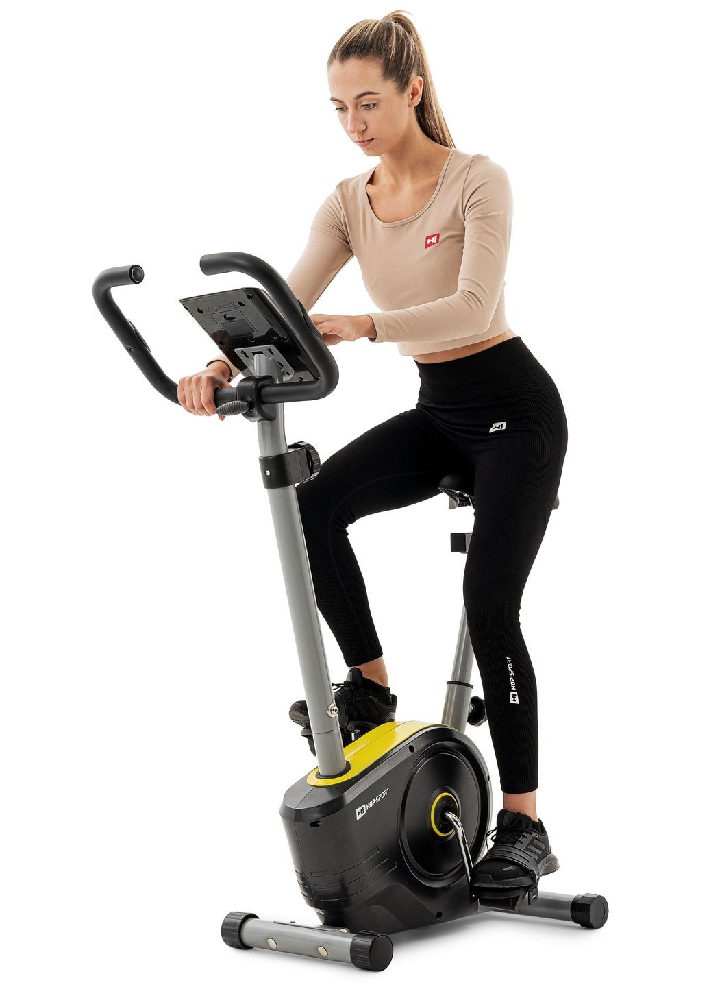 Велотренажер магнитный HS-2050H Sonic желтый Hop-Sport (301538737)