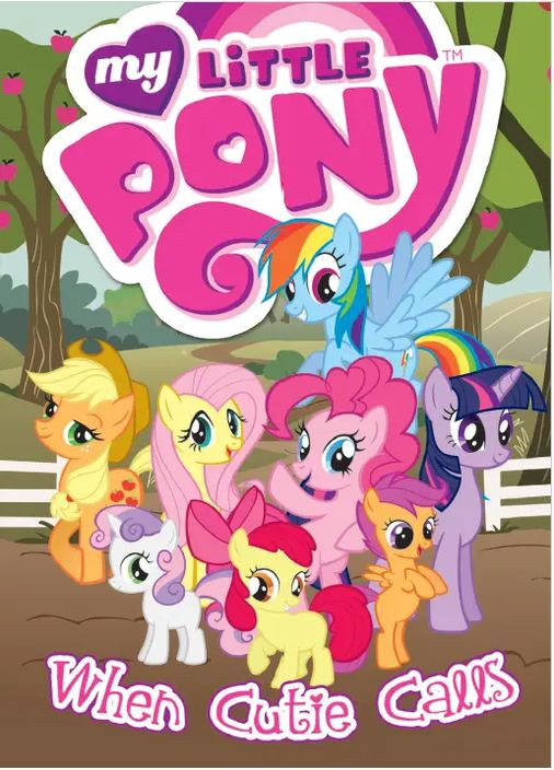 Моя маленька поні My Little Pony "When Cutie Calls". Книга на англійській мові No Brand (333340180)