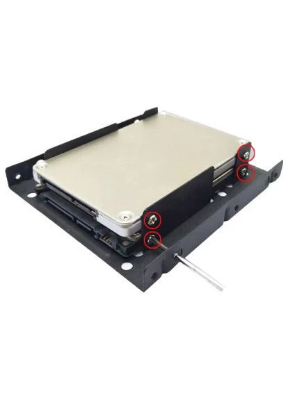 Фрейм-переходник 2x2.5" HDD/SSD 3.5" (K11) Maiwo (397875483)