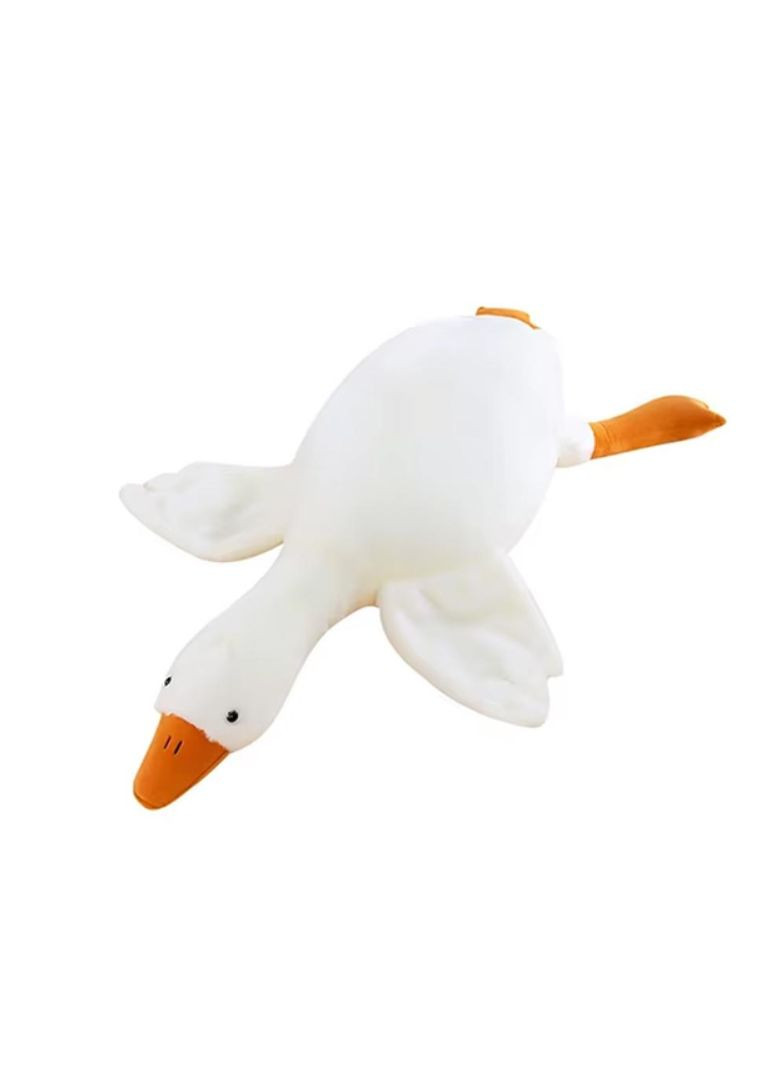 М'яка плюшева іграшка-обіймашка Гусак для сну та обіймання 110см White No Brand (351485677)