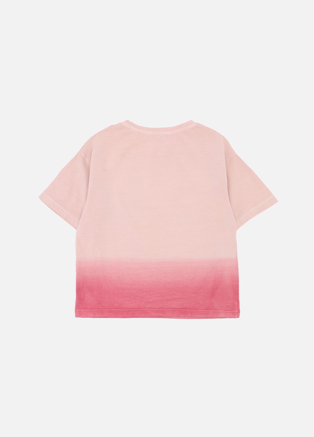 Світло-рожева літня футболка з коротким рукавом для дівчинки колір світло-рожевий цб-00276677 Yuki