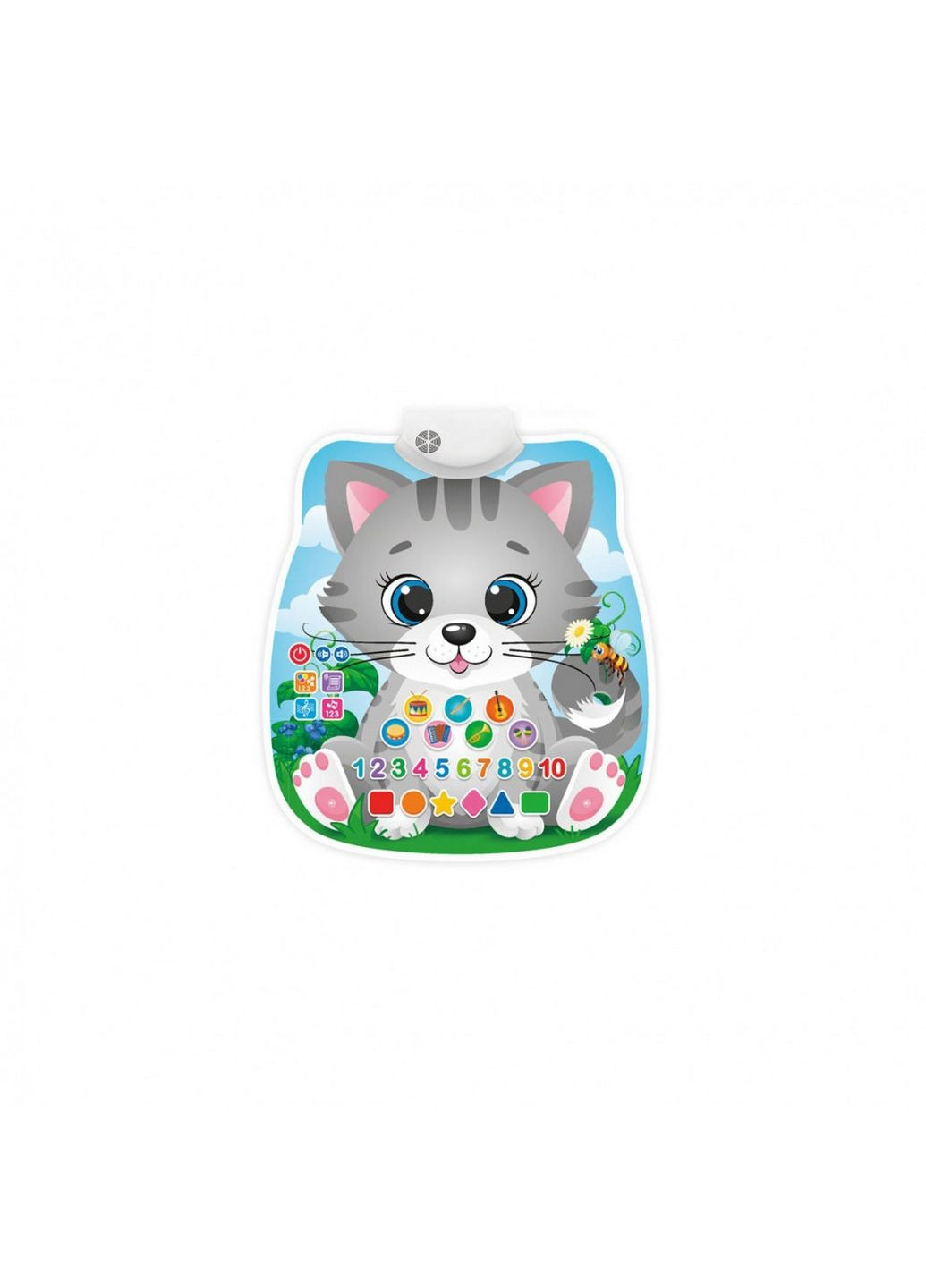 Детский плакат обучающий котенок Limo Toy (289463683)