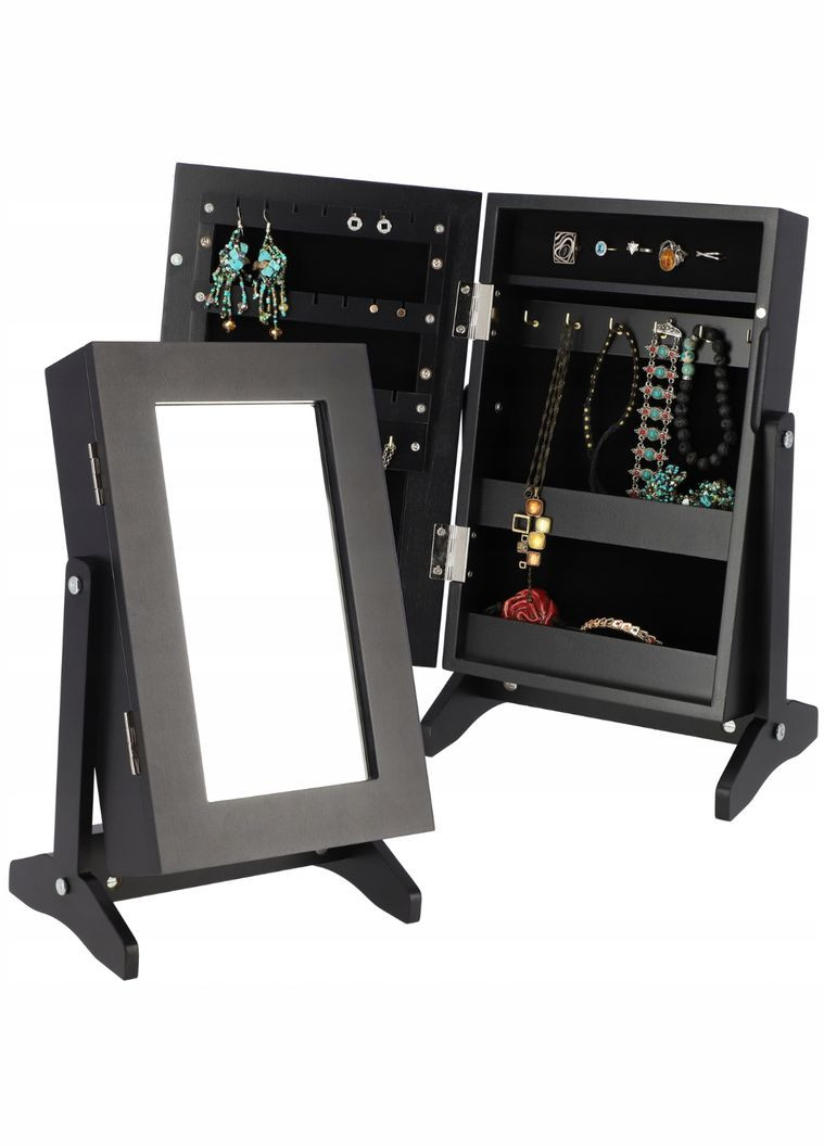 Шкафчик для украшений SOFIA настольный черный Chomik (303126601)