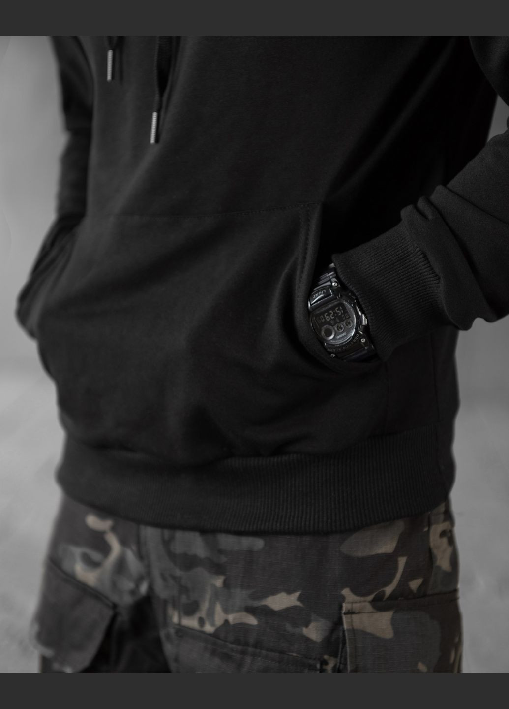 Тактичне демісезонне худі У тобі центр мого всесвіту чорне No Brand (303724905)