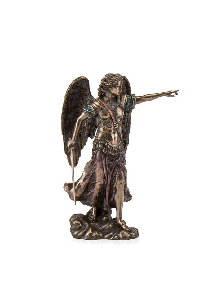 Статуэтка сувенирная Архангел Михаил 28х21х11 см 68864 бронзовое покрытие Veronese (346531777)