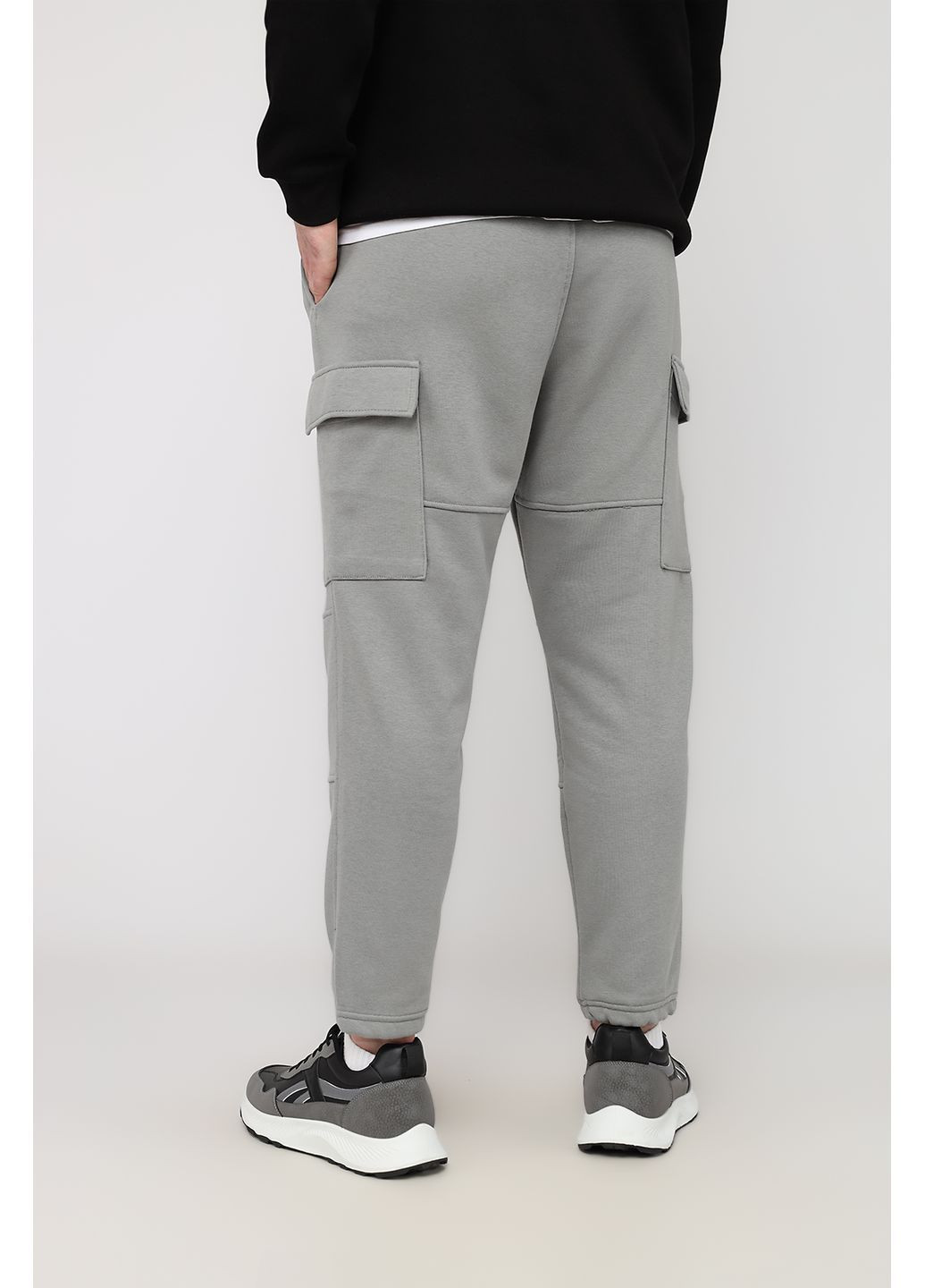 Штани спортивні чоловічі колір сірий CB-00286346 Yuki (368296075)