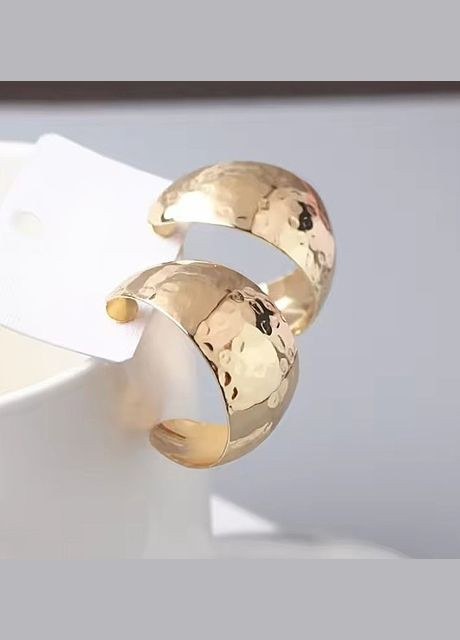 Сережки Широкі кільця No Brand (327274180)