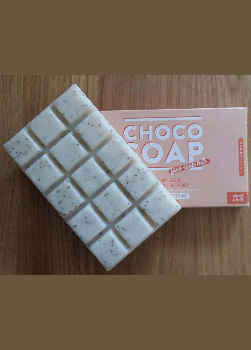 Choco soap Натуральне мило-скраб з екстрактом календули і медом 140 гр No Brand (356512150)