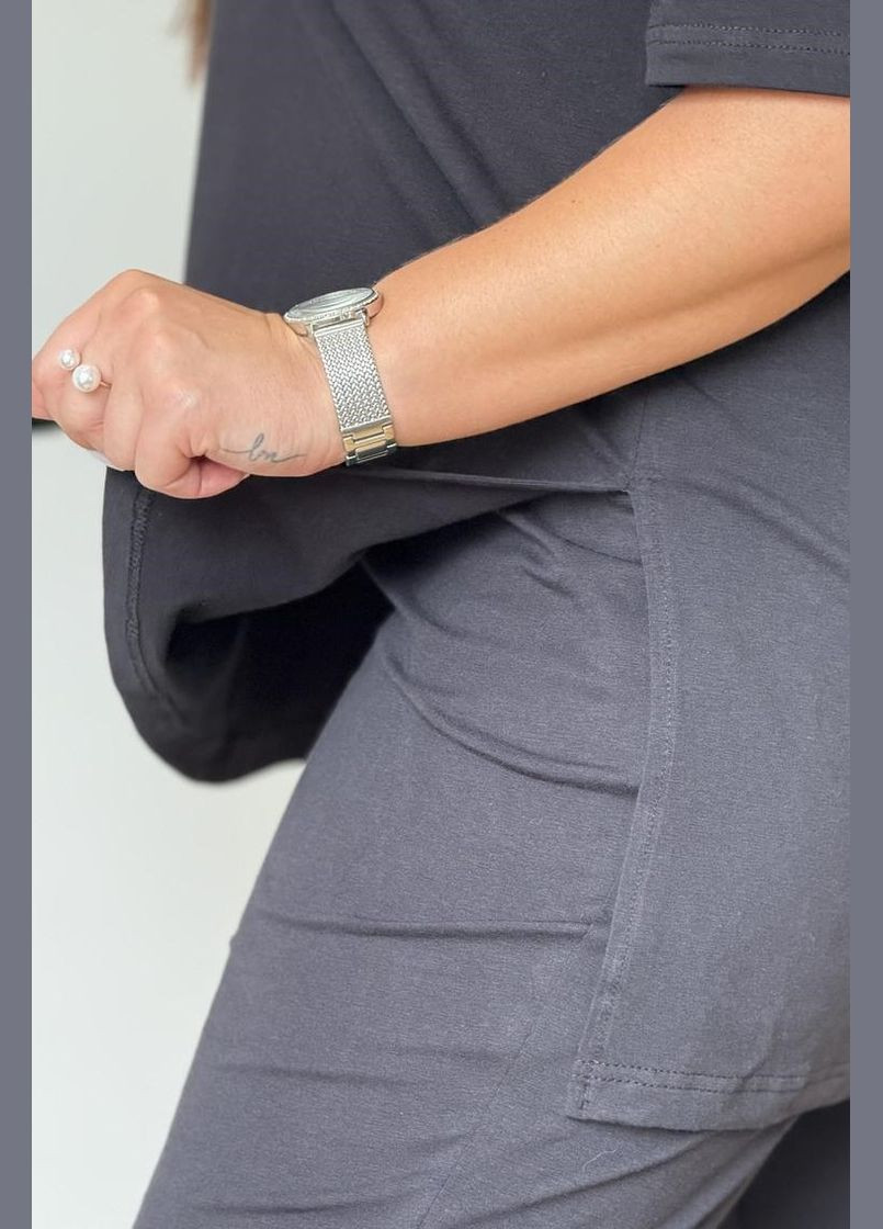 Костюм женский летний бежево-серый (М193) UMON (338413213)