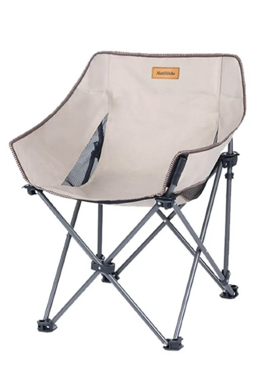 Раскладной стул 52×57×74 см для туризма Бежевый Naturehike (368766547)