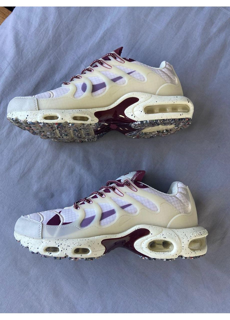 Бежевые демисезонные кроссовки мужские nike air max terrascape plus tan burgundy найк аир макс тн плюс No Brand
