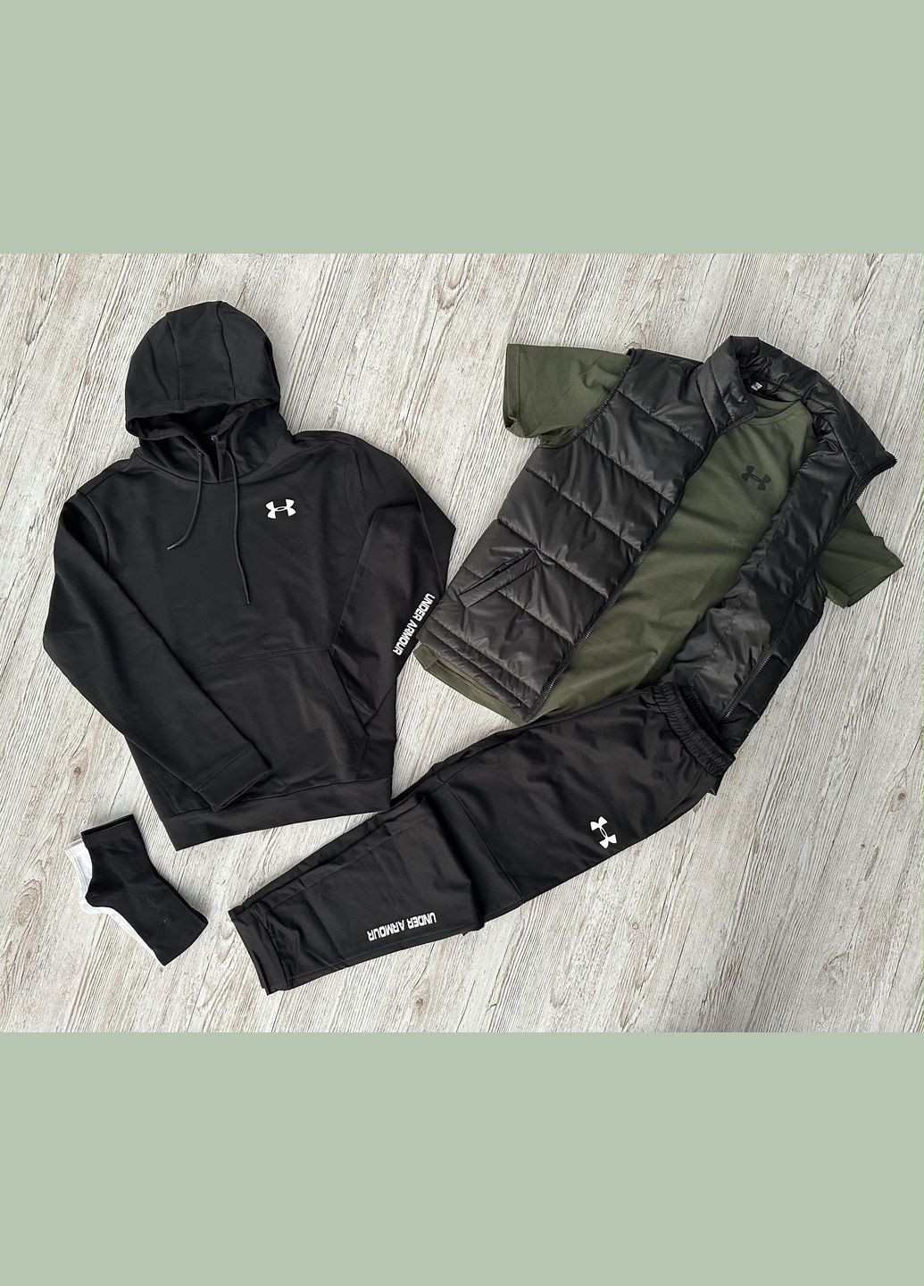 Набір 5в1 Андер (футболка Хакі) No Brand (327010335)