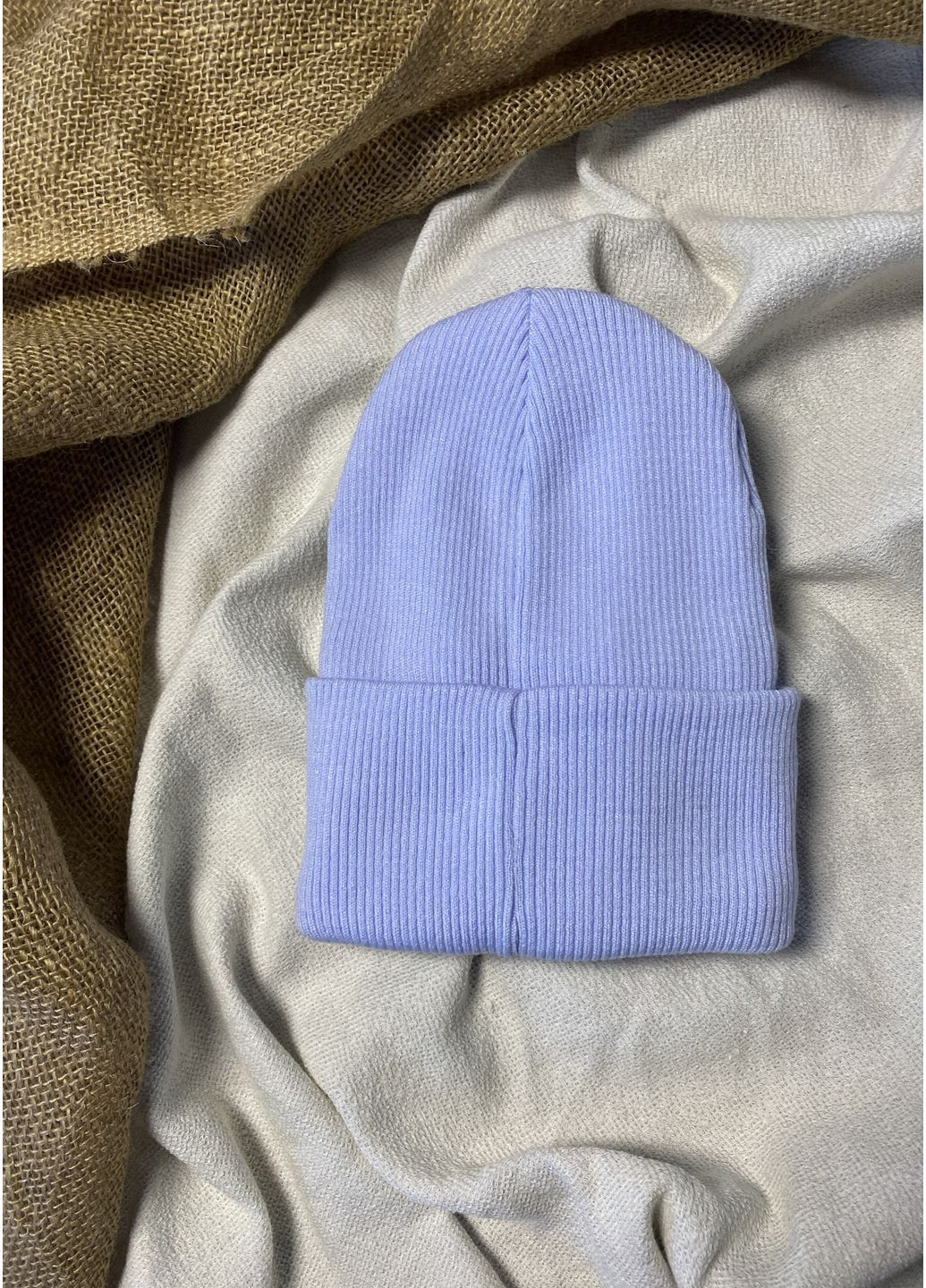 Двухслойная шапка для детей и подростков с отворотом, утеплённая флисом, для холодной осени и зимы Talvi Твіст (370369513)