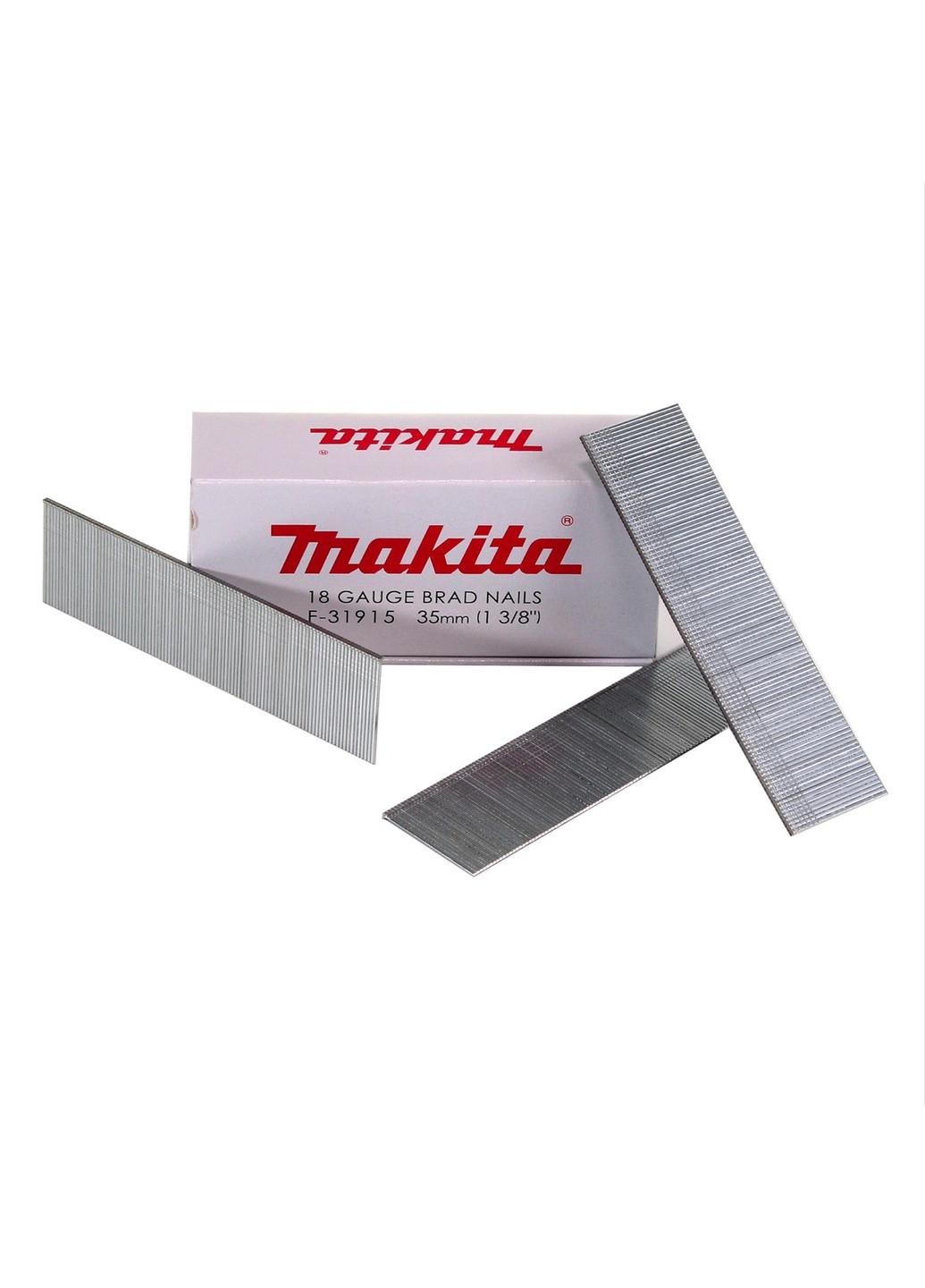 Паркетные гвозди F31915 (1.2х35 мм, 5000 шт) для гвоздезабивних пневмопистолетов (6427) Makita (263434064)