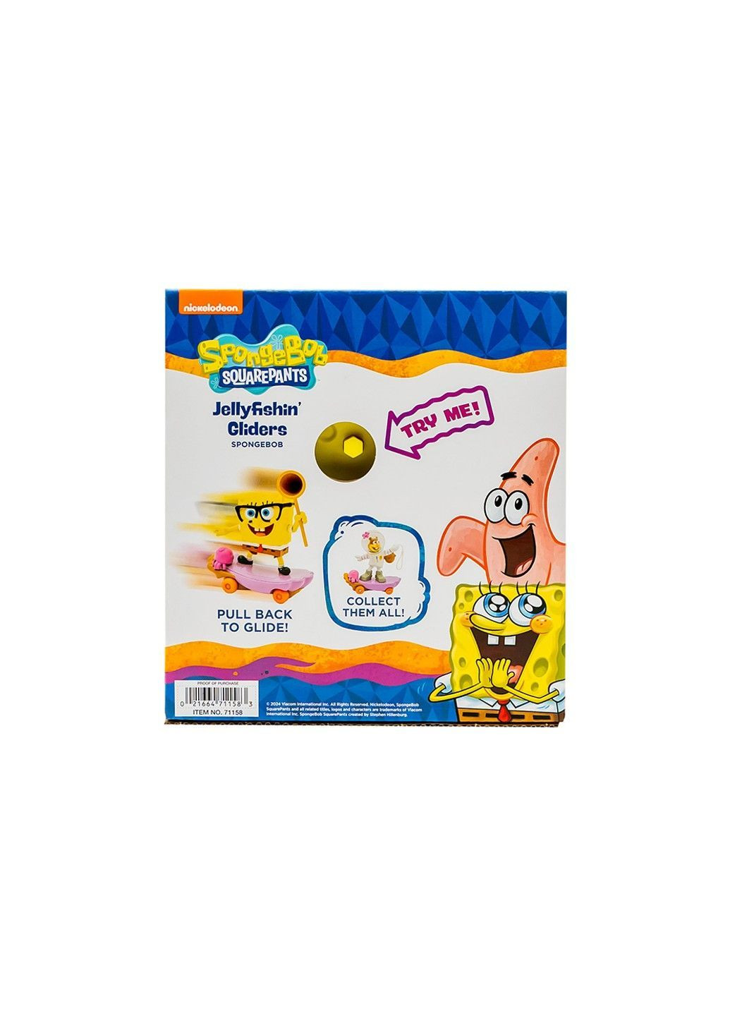 Губка Боб Квадратні Штани: фігурка ковзача-медузолова Губки Боба Funrise (368834662)