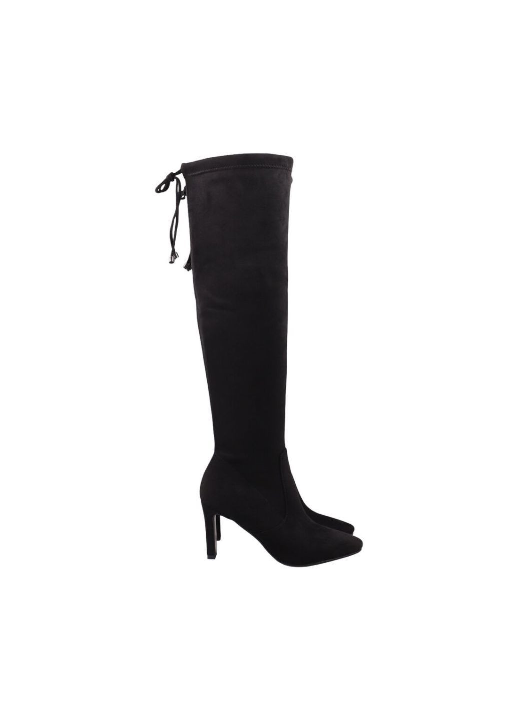 Чоботи жіночі чорні на шпильці Stefaniya Nina 272-25DSB (370381950)