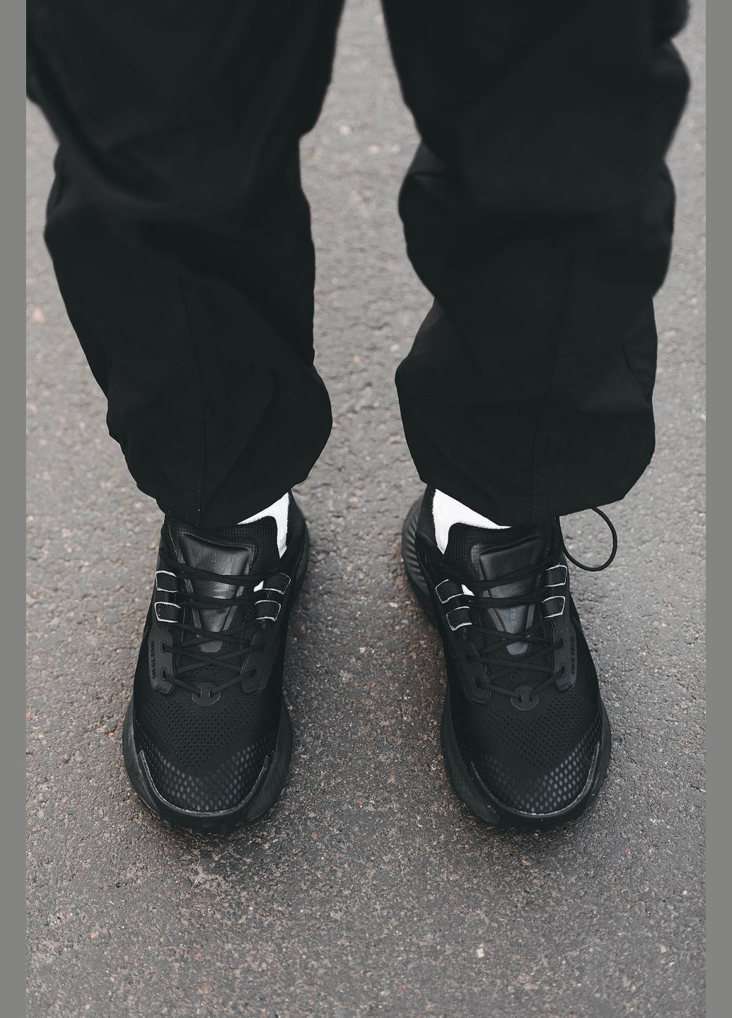 Черные демисезонные кроссовки мужские Nike Pegasus Trail 3