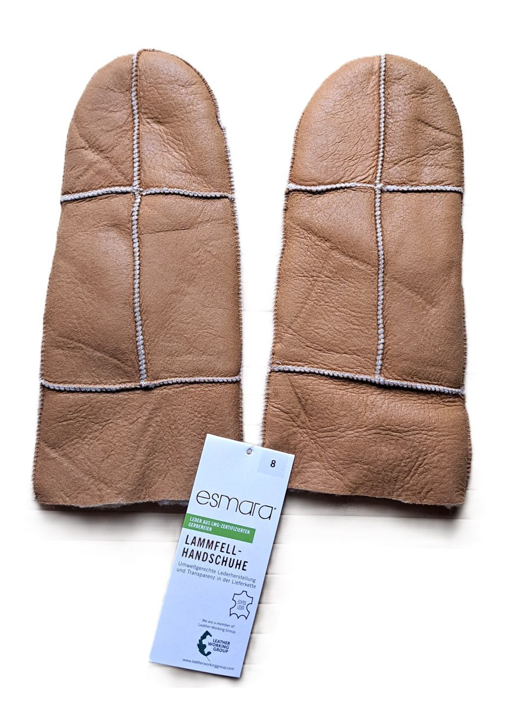 Кожаные рукавицы на меху Esmara (366335063)
