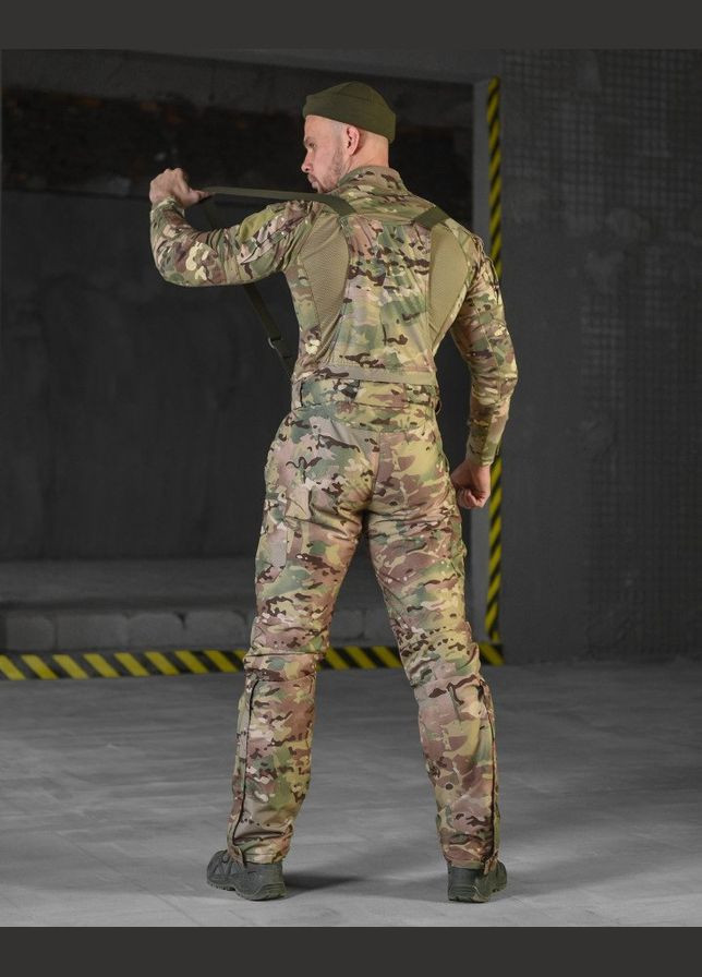 Тактический водоотталкивающий зимний комбинезон Logitek мультикам No Brand (314464695)