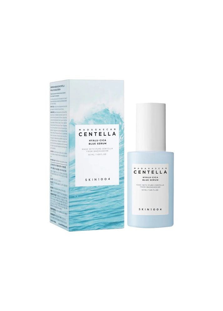 Сироватка для обличчя з гіалуроновою кислотою Madagascar Centella Hyalu-Cica Blue Serum 50 мл SKIN1004 (372648967)