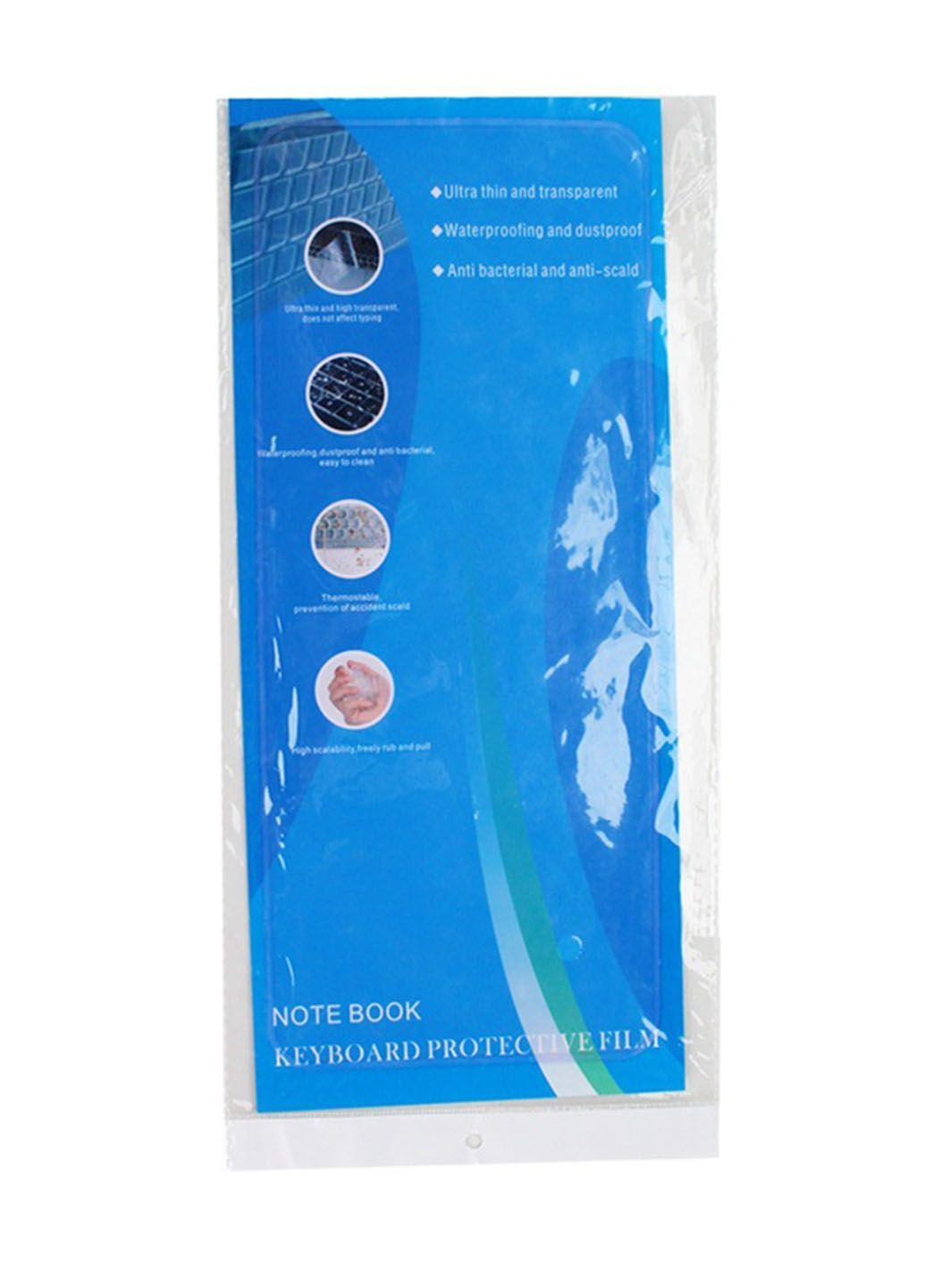 Защитная силиконовая накладка на клавиатуру ноутбука 15-17 дюймов No Brand (367723991)