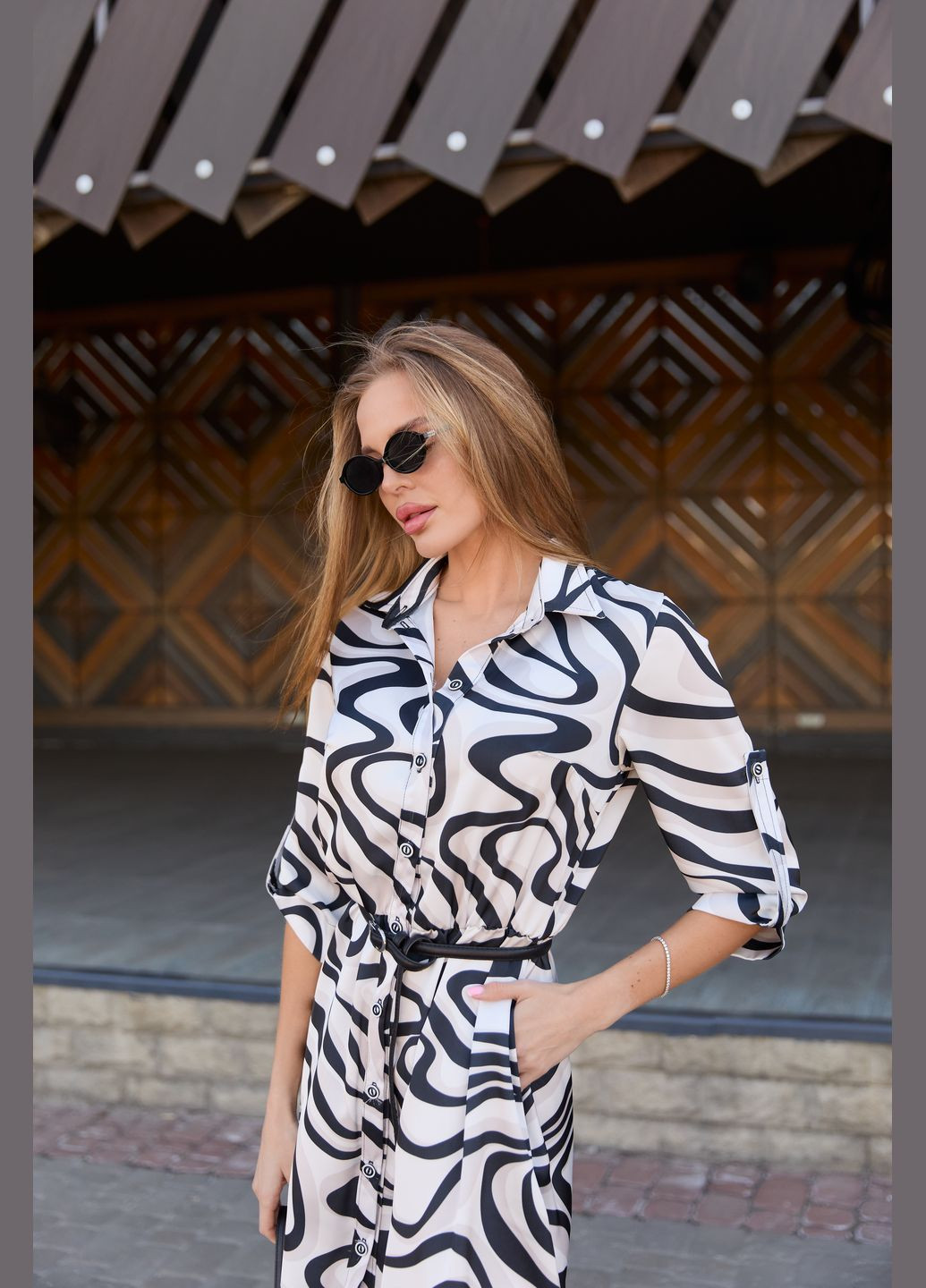 Белое платье MN