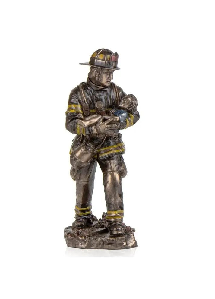 Статуетки декоративні, фігура "Рятувальник з дитиною" | Veronese Handmade 76803A4 (370206518)