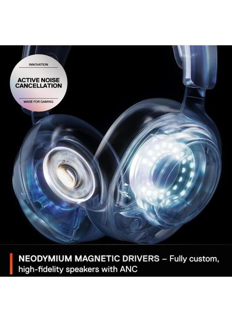 Гарнитура Arctis Nova Pro Wireless P для PC и PlayStation White (61526) SteelSeries (323109402)