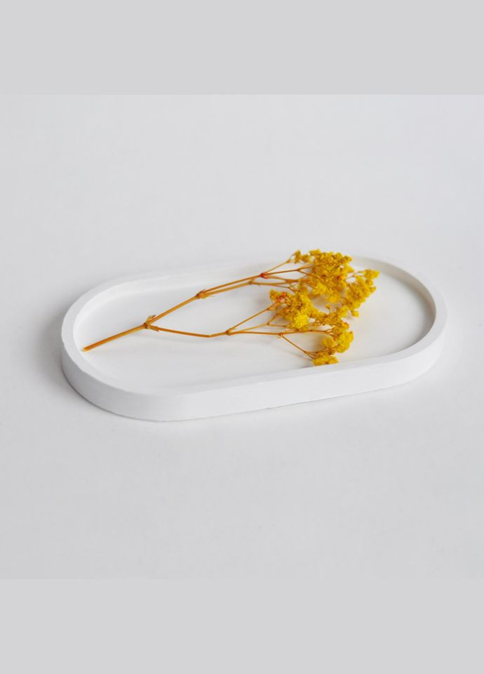 Гіпсова підставка "White" SP2313 Білий 18 см Spokiy (315135487)