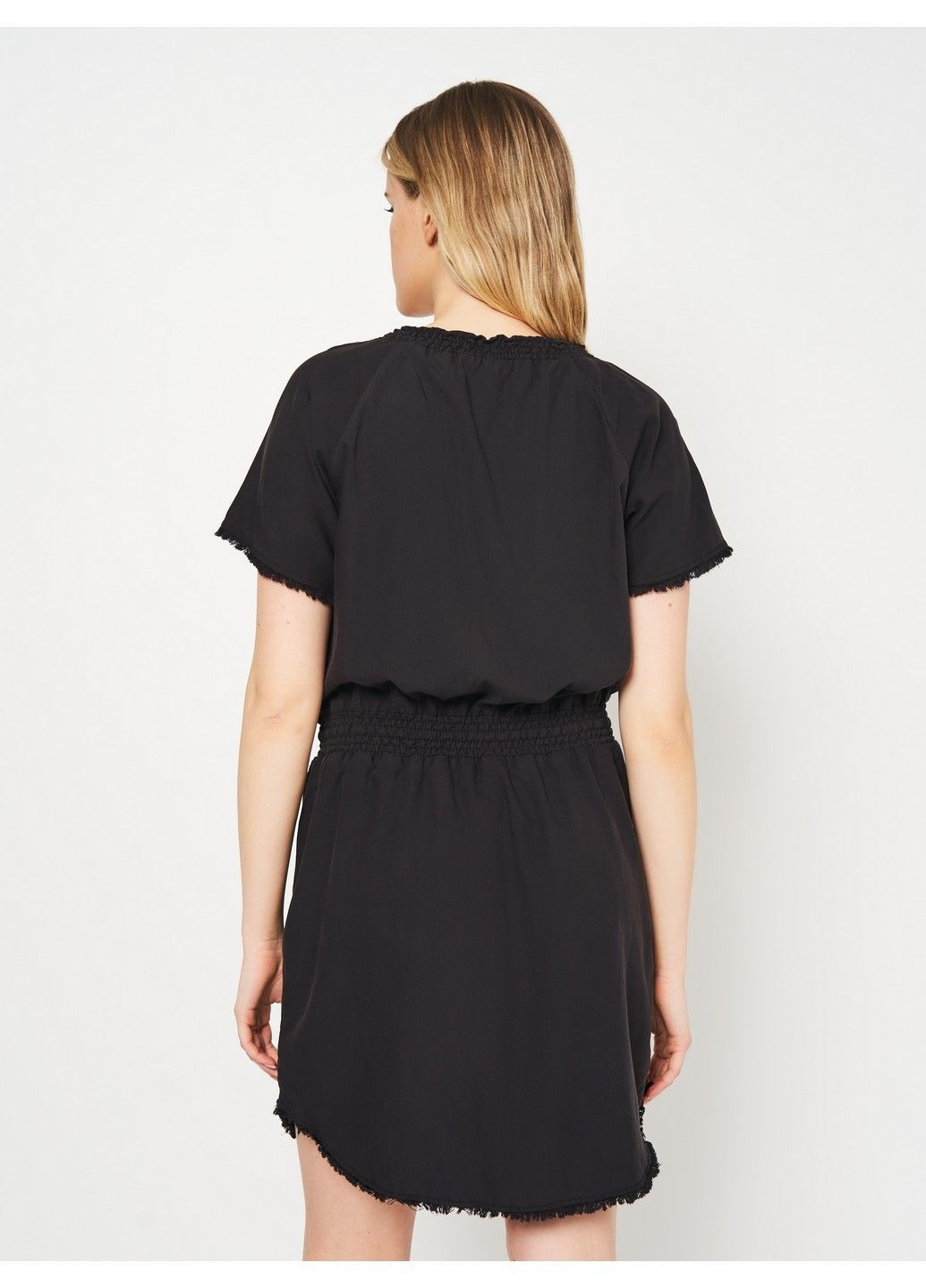 Чорна кежуал сукня Dex однотонна