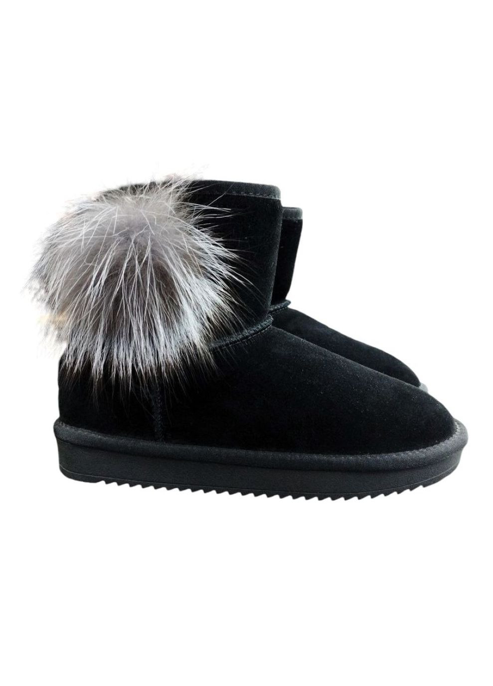 Зимові жіночі уггі - 36 (23,5 см) чорні ITTS 5683 (311504202)