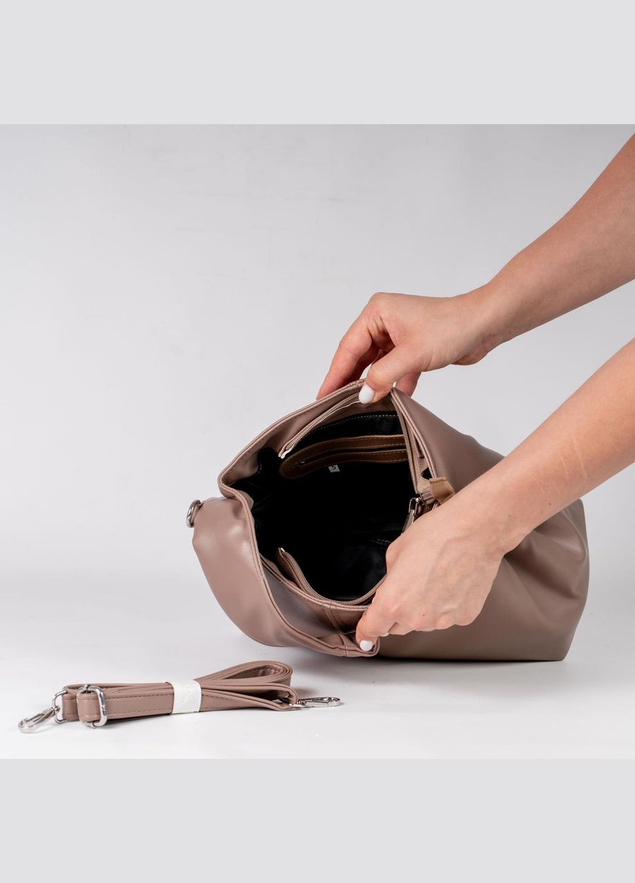 Сумка жіноча - хобо, з довгим ремінцем JUGO № 52-24 (301633903)