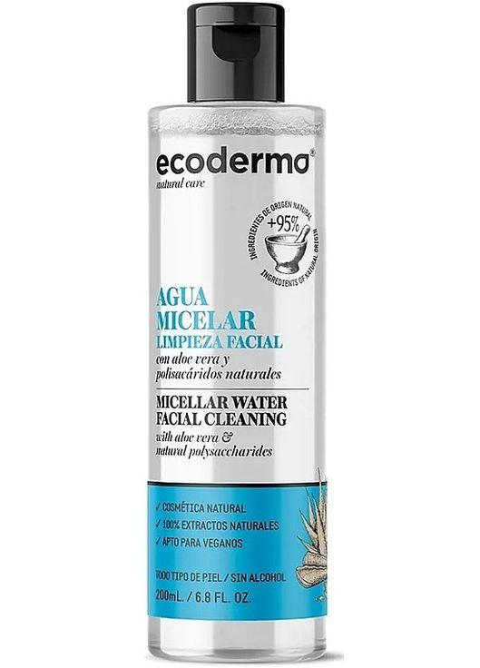Міцелярна вода Micellar Water 200ml (1166017-32067716) Ecoderma (368883471)