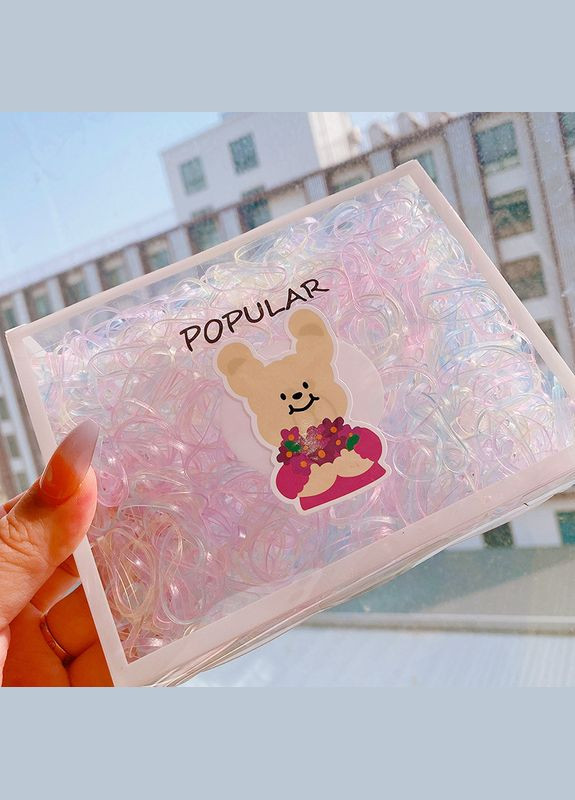 Набір гумок для волосся Color 1 11707 2800 шт Fashion (364767895)