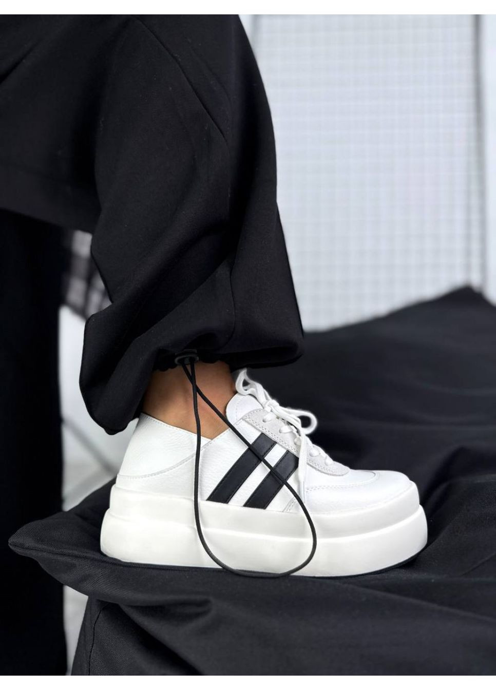 Білі кеди рейки white MAAAARKA