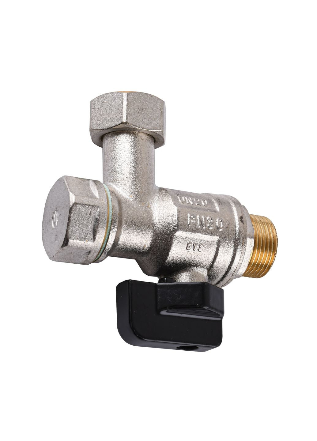 Кран шаровой котловый 3/4″ 150824 угловой с накидной гайкой with FILTER ARCO (336385012)