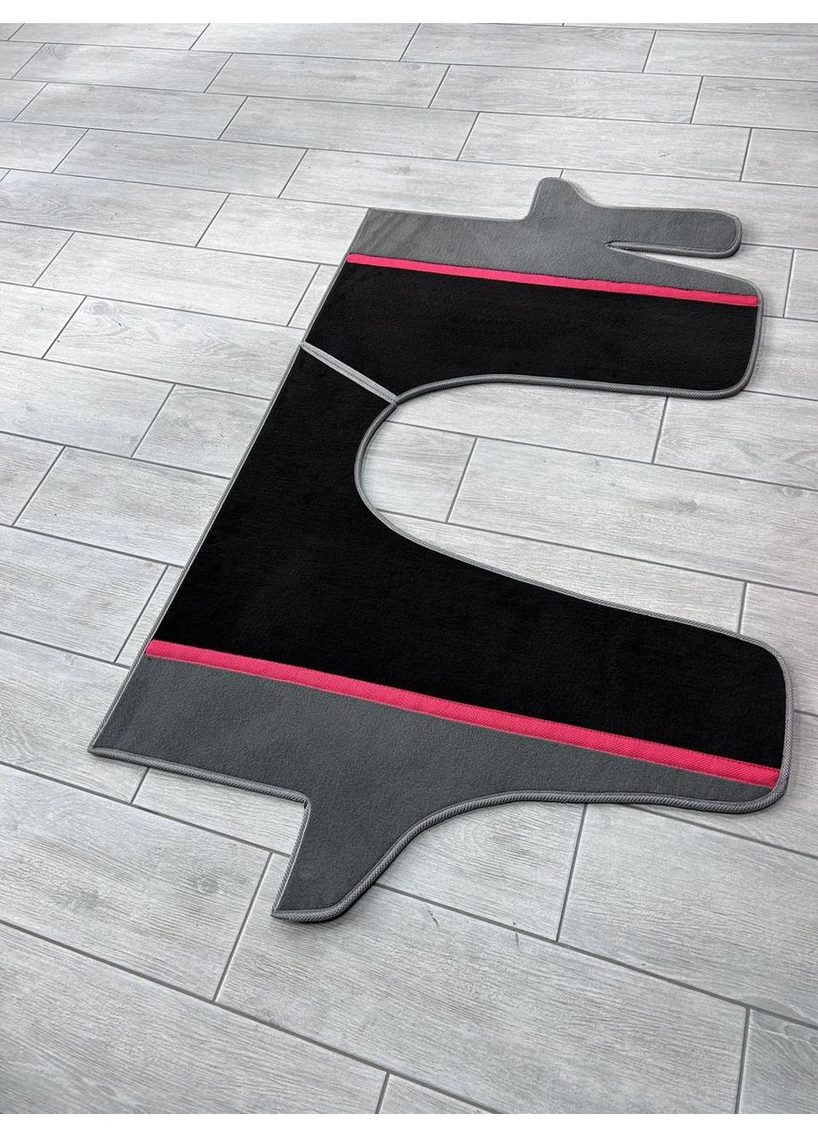 Ворсовые коврики в салон для Volkswagen T5 (2004-) (1+2) / T5 без вух Beltex Transporter (360614693)