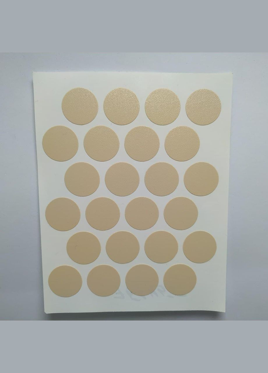 Заглушка самоклеящаяся на минификс ( ) 24шт диаметр 20мм Weiss (333828779)