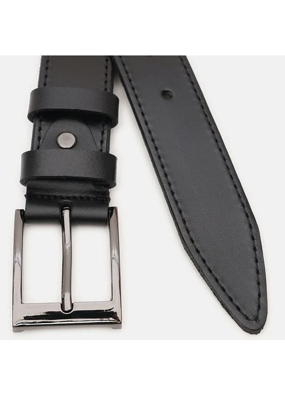Мужской кожаный ремень натуральная кожа коричневый 54711 Borsa Leather (390982156)