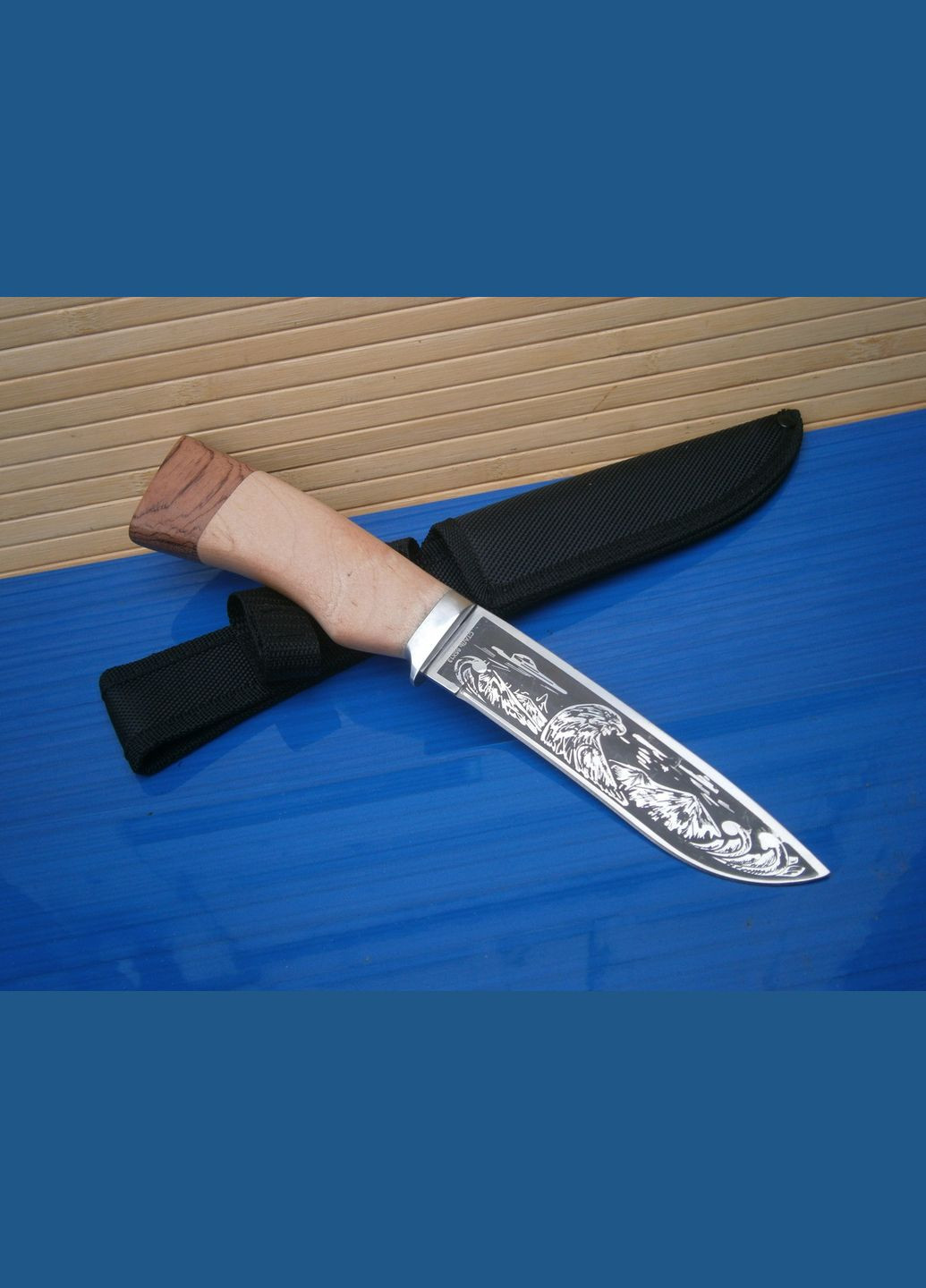 Ніж мисливський Орел 3492 з чохлом 28 см No Brand (302391767)