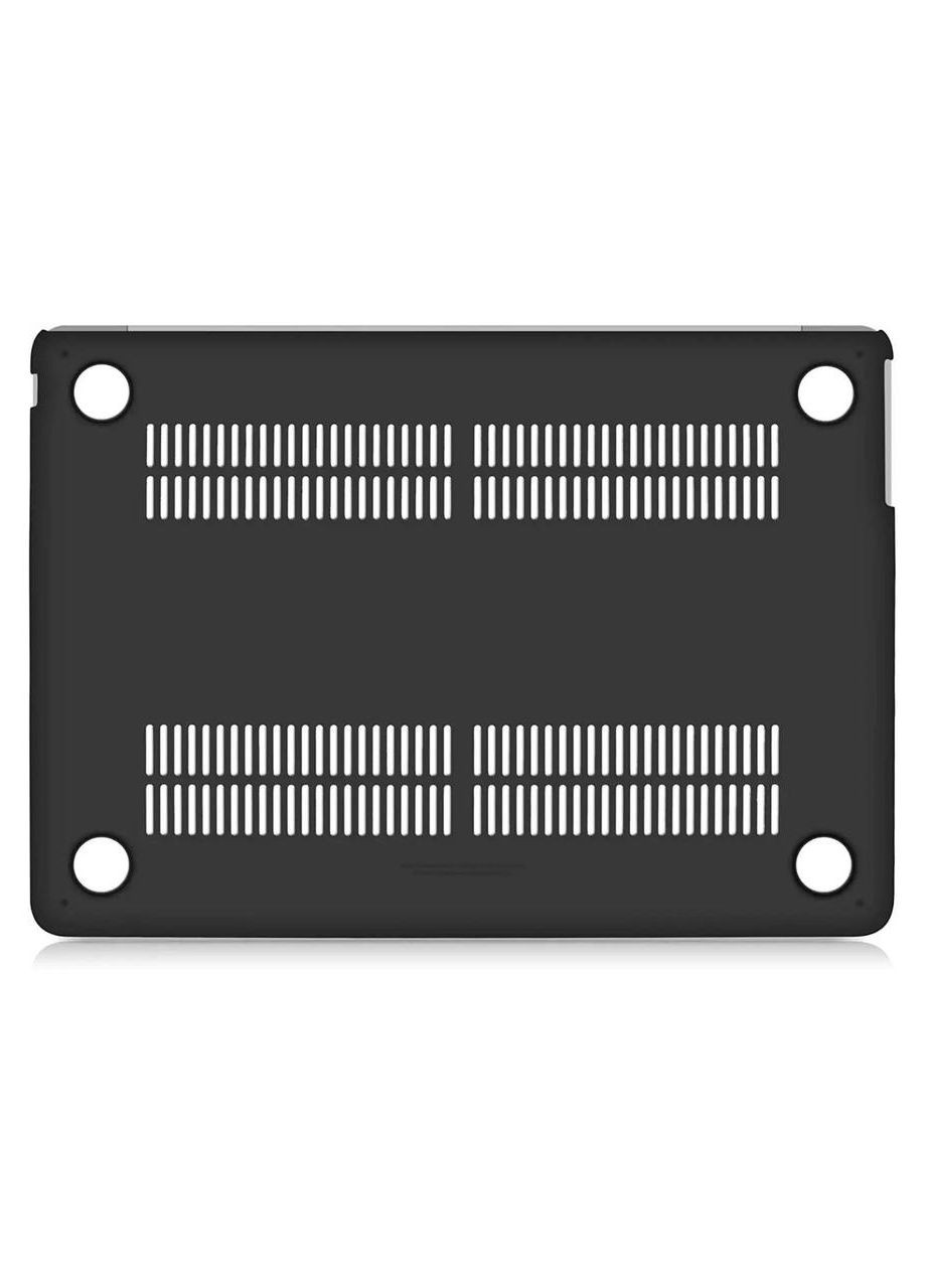Чохол-накладка для MacBook Air 13,6" чорна M2 2022 A2681 / M3 2024 A3113 / M4 2025 A3240 Hardshell (369511575)
