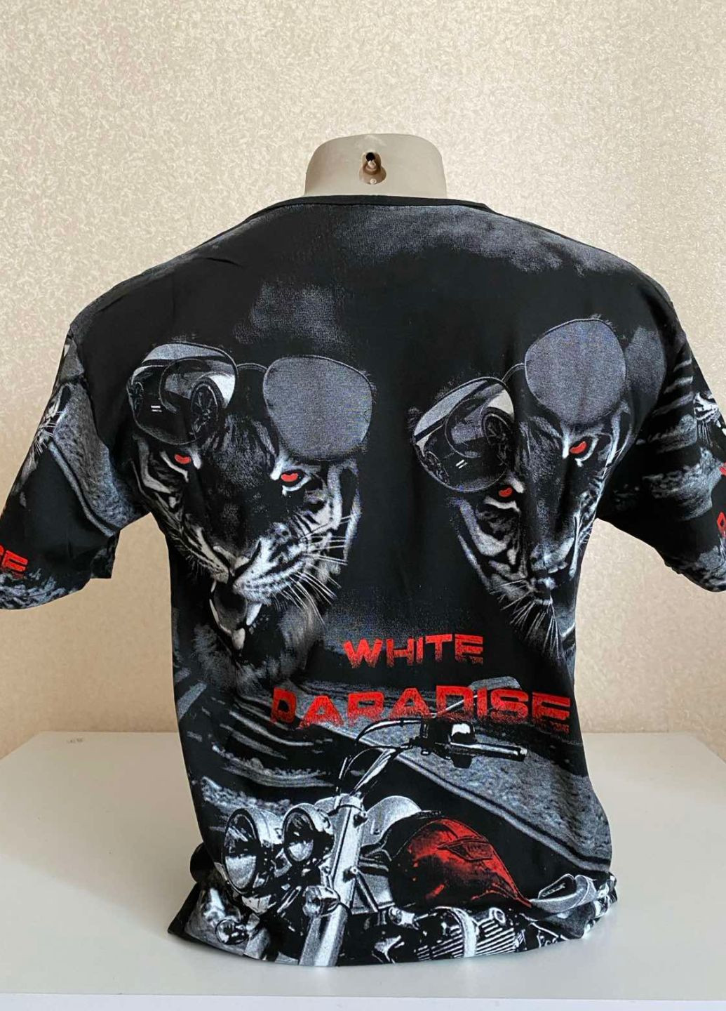 Черная летняя футболка для подростка 10-16р White Paradise