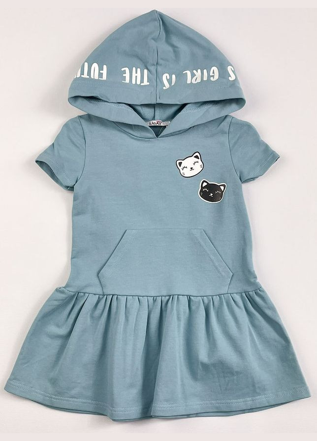 Голубое платье для девочки Mevis (319315087)