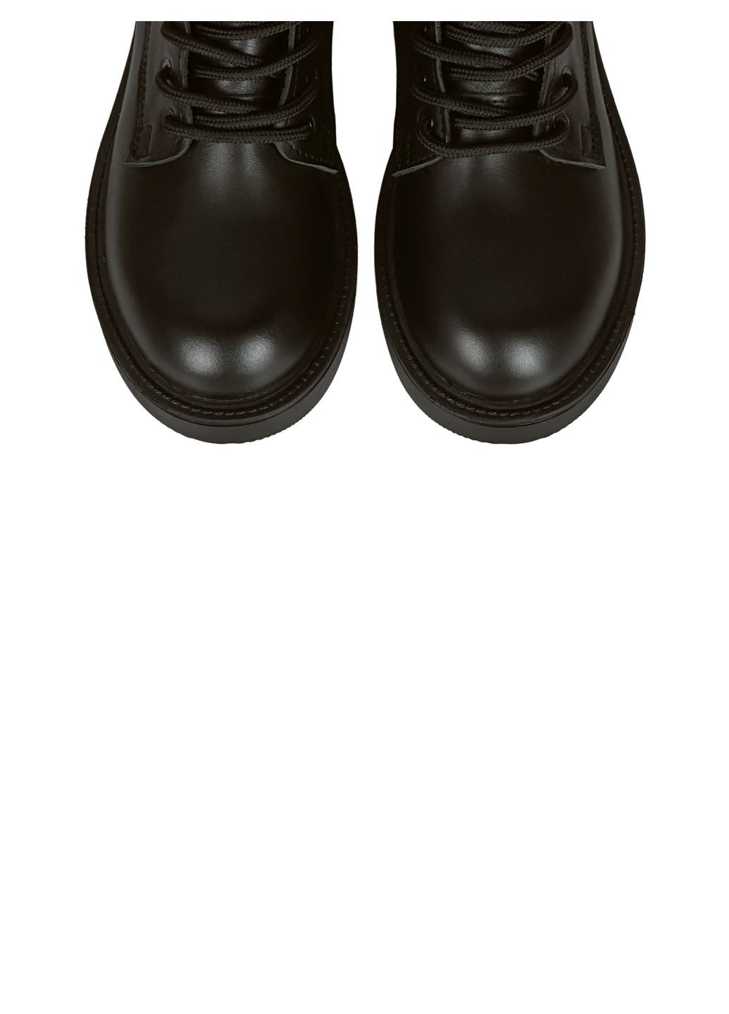 Осенние ботинки осенние коричневые из натуральной кожи KASANDRA