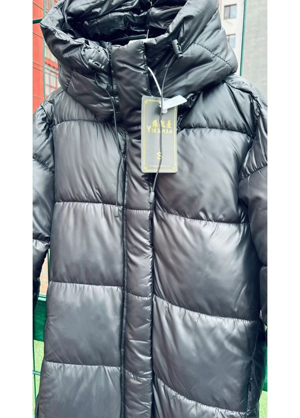 Черный зимний Пуховик BabyStyle