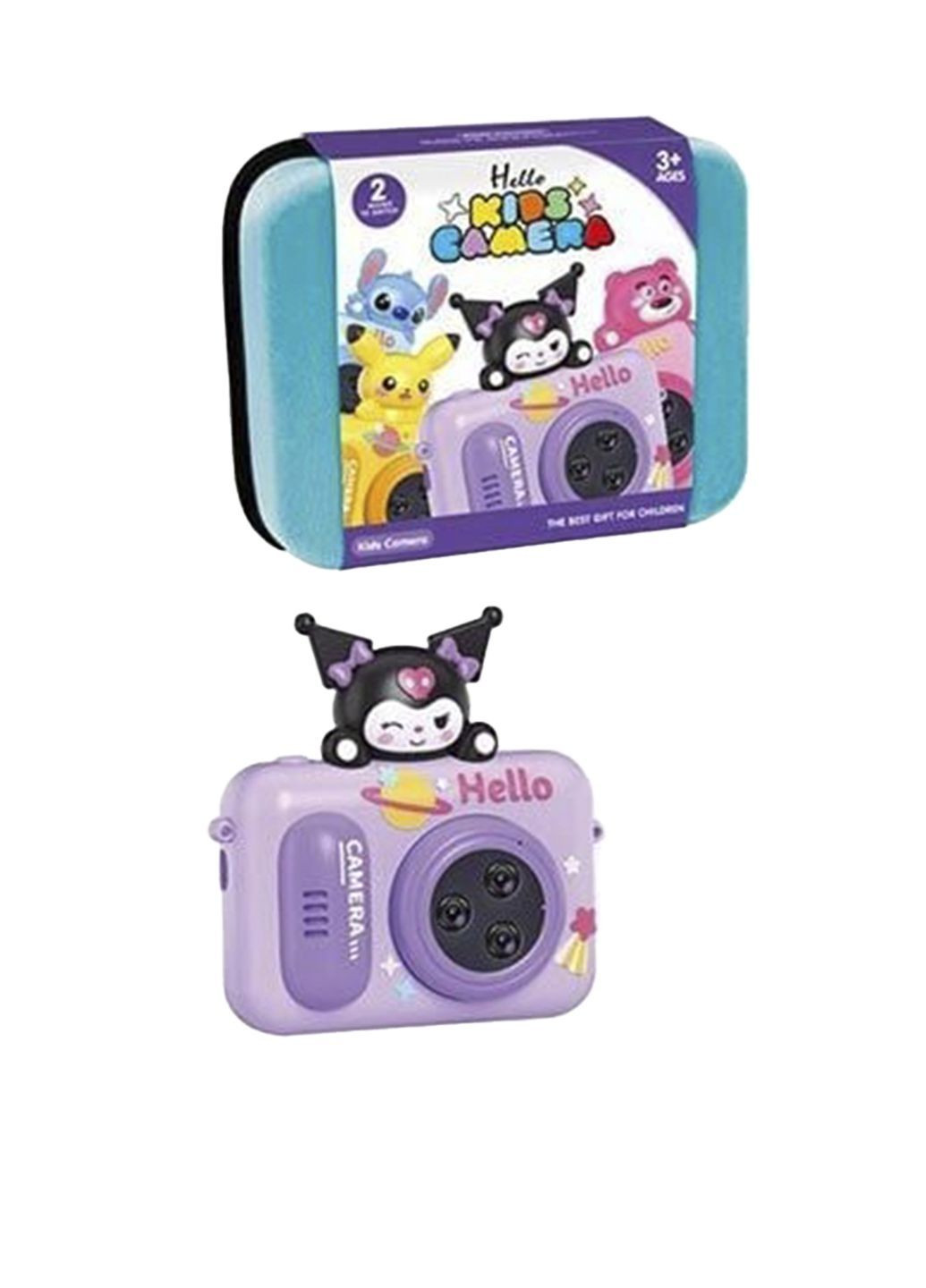 Фотоапарат колір фіолетовий ЦБ-00287712 No Brand (367016902)