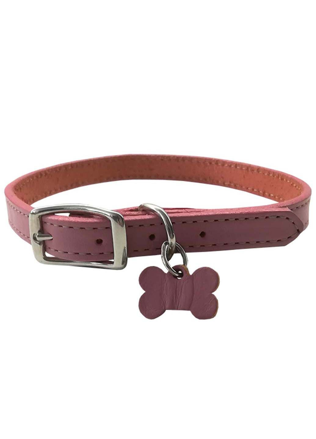 Нашийник для собак Circle-T Fashion рожевий 1.6x45 см Coastal (291838911)