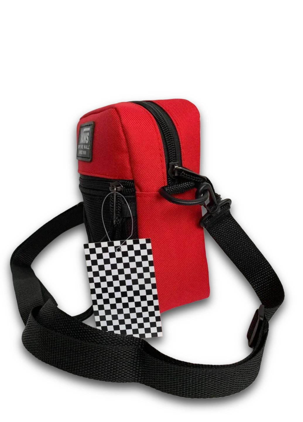 Компактна сумка через плече, унісекс, червоного кольору. No Brand Мессенджер (322768067)