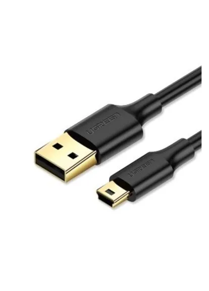Дата кабель (10355) Ugreen USB 2.0 AM to Mini 5P 1.0m US132 black (388713870)